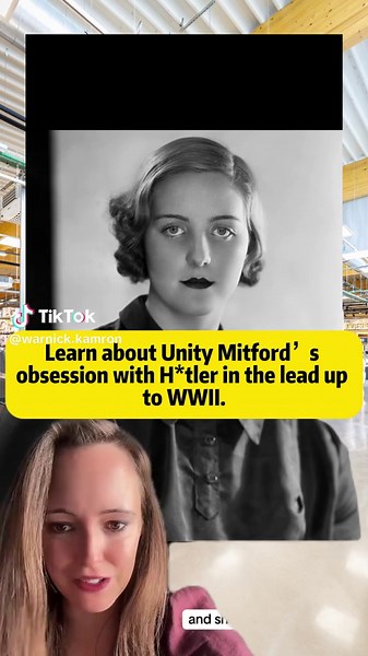 Learn about Unity Mitford’s obsession with H*tler in the lead up to WWII. #story #foryou #pov #fyp #history #historyfacts #fypシ #wwii #storytime #tiktok #unitymitford #mitfordsisters #pyf