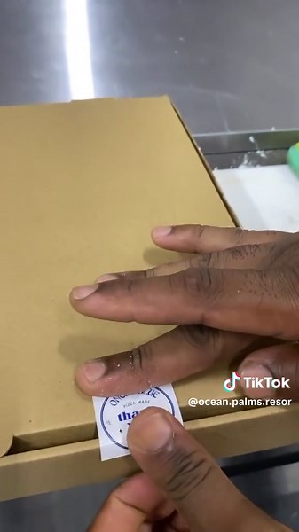 "Enjoying a slice of paradise at Ocean Palms Restaurant – where the pi...