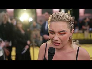 Thunderbolts* London European Premiere - itw Florence Pugh (Official video)