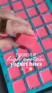 5.3K views · 4.2K reactions | 2-ingredient High-Protein Yogurt Bites...