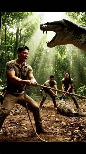 Trapped Wolf vs Giant Python — What Happens Next Will Shock You!