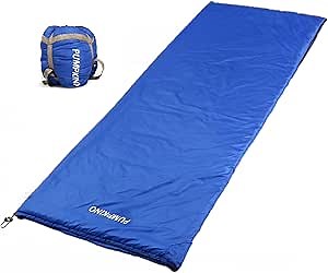 Ultra Lightweight Sleeping Bag - Large, Soft & Ultralight Travelling, Camping, Backpacking & Hiking Companion, Hot Weather Sleeping Bag for Adults, Kids & Teens with Compression Sack