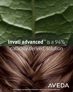 62 reactions | Thin hair has met its match with our invati advanced™ system. 94% naturally derived* and formulated to give thicker, fuller hair instantly. *From plants, non-petroleum minerals, or water. Learn more at aveda.com | Aveda | Facebook