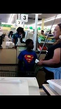 FIGHT BOUT TO GO DOWN IN DOLLAR TREE