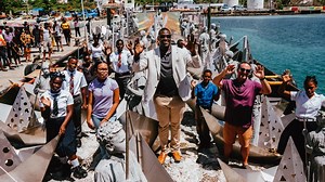 1st Underwater Sculpture Launched in Carriacou | GIS Grenada