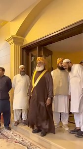 Islamabad: Imam Masjid Nabawi (PBUH) Dr. Salah bin Muhammad Al-Budaer arrived at the residence of Maulana Fazlur Rehman | Mohammad Essa