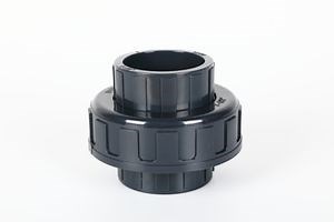 [Hot Item] UPVC Pn16 DIN Standard Flange Coper Threaded Y Type Pipe Fitting Union with Rubber Ring