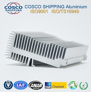[Hot Item] Cosco Wholesale High Quality Aluminum Fin Sheet Heat Sink with Anodizing