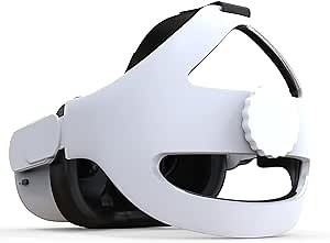 Head Strap Compatible with Oculus Quest 2 Adjustable Replacement for Elite Strap-Headband Enhanced Support and Reduce Head Pressure in VR, Comfortable Protective Strap for Oculus Quest 2 Accessories