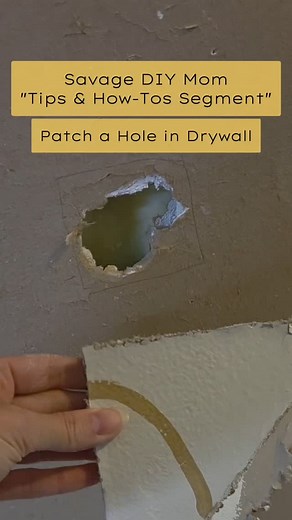 Tools & Materials -Drywall saw/utility knife -Scrap drywall piece (same thickness) -Wood backing (furring strip or scrap 1x2) -Drywall screws & drill -Joint compound (mud) -Putty knife -Sanding sponge #drywalllife #constructiontips #howto #paintingtips | Brushstrokes & Timber