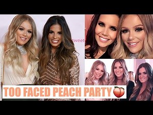 Too Faced Peach Party In LA | VLOGMAS DAY 1 & DAY 2