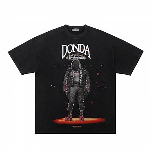 [Hot Item] Hot High Quality Sale Oversized T-Shirt Printing Custom 95%Cotton 5%Spandex Men Graphic Street Wear