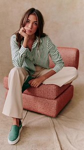 2.6K views · 64 reactions | GREEN IS YOUR COLOR  So here are some new arrivals to add to your Parisian-inspired wardrobe. #sezane #sezanelovers #essentials | Sézane | Facebook