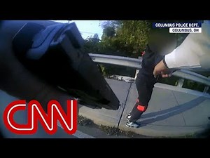 Cop confronts kids with BB gun