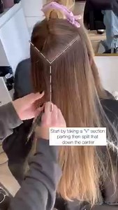 Do your partials become a full set when the conversations get going, #crafthairdresser ? Stick to your partial plan with these tips from @taylordidmyhair 🎥 @redken “✨I started in the back using my V-section parting technique! I alternating between “V” partings and horizontal partings keeping the high points of the lightener towards the face ✨I finished on the sides by taking small horizontal sections and bringing the lightener towards the face for a soft face-frame. I left out a small section o