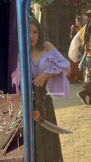 Can we fast forward to the next Ren Faire plz. #fyp #viral #foryou #piratetiktok #ootd #renaissanceworldtour | lec.ate.tt