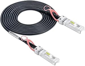 10G SFP+ DAC Cable - 10GBASE-CU Active Direct Attach Copper Twinax SFP Cable for Brocade 10G-SFPP-TWX-0301, 3m