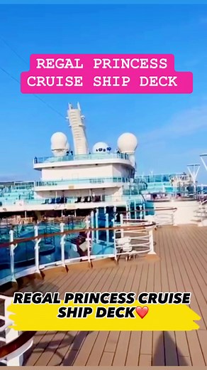 REGAL PRINCESS CRUISE SHIP DECK. #glehrobiñol #ofwreels #viralreels #fbreels #reelseverywhere #reels2023 #reelsfb #reelsinstagram #fyp #reels #trending #regalprincess #cruise #enjoylife #OFW #tourist #paris #ilocano | Gleh Robiñol