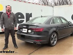 Installation Guide for the Stealth Hitches Hidden Rack Receiver on a 2018 Audi A4