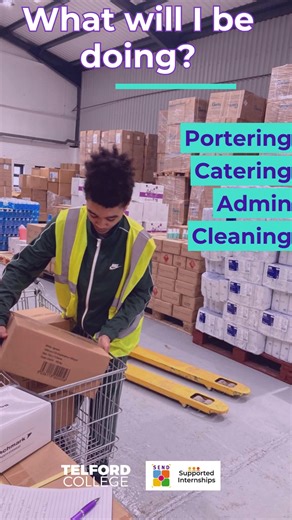 Supported internships are an incredible opportunity for young adults with a learning disability and/or autism to gain real-world experience and develop essential employability skills ⭐ These programs provide structured, hands-on training in a supportive environment, helping individuals build confidence, learn workplace routines, and prepare for meaningful careers 💼 Know someone interested? 👇 📧 SupportedInternship@telfordcollege.ac.uk 📞 01952 642521 #SupportedInternships #ApplyNow #Shropshire