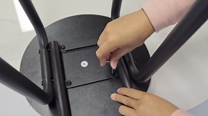 Set of 2 Barstools, Bar Chairs with Backrest and Footrest, Industrial Kitchen Breakfast Stools for Dining Room Kitchen Counter Bar, Rustic Brown, MF-7-A001BW2