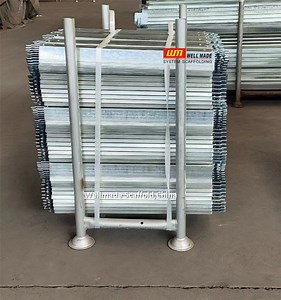 [Hot Item] Construction Materials Ringlock Steel Interlocking Toe Board-Side Protection of Ringlock Scaffold