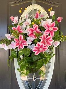 Large Tropical Moss Hanging Basket, Tropical Moss Basket, - Etsy UK