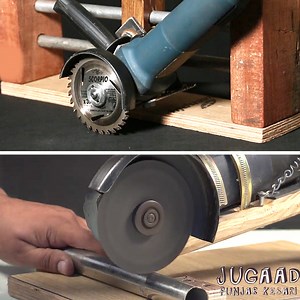 187K views · 1.8K reactions | Angle Grinder Sliding Cutting Jig | Jugaad | Facebook