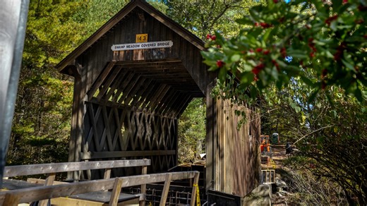 A visit to Foster, home of RI's highest point, only covered bridge and only nudist campground