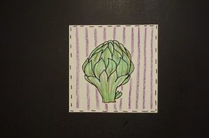 Let's Draw an Artichoke! (CA state Vegetable)
