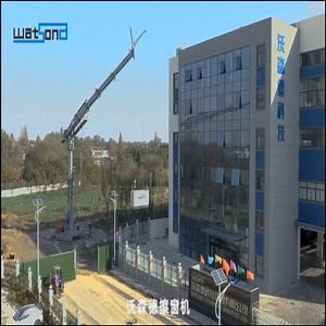 [Hot Item] Facade Access Cradle Platform Facade Maintenance System/Bmu with Jacking Cylinder Luffing Type
