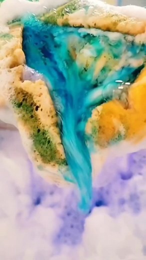 Sudsy combo #asmr #suds #squeeze | Angela Sponge ASMR