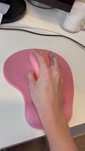 Mouse Pad with Wrist Rest,Ergonomic Mouse Pad with Wrist Support,Comfortable Non-Slip PU Base Pain Relief Gel Mouse Pad with Wrist Support,White Mousepad for Computer Home Laptop Office