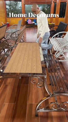 106K views · 1.3K reactions | Amazing  Foldable table Chair #homedecorums #decorums #amazingvideo #foldablechair #foldabletable #tablechair #foldingchair #foldingtable | Home Decorums | Facebook