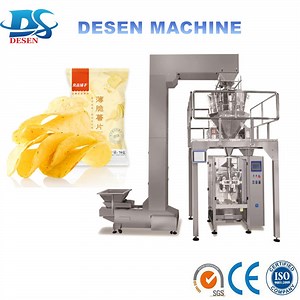 [Hot Item] Vffs Full Automatic Nitrogen Snacks Potato Chips Packing Machine