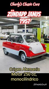 Zundapp Janus 1957 #classiccar #classiccars #autoclasico #reel #trending | Charly's Classic Cars
