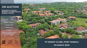 Exquisite Coastal Retreat in Prestigious Zimbali Estate. 117 Ebony Close, Port Zimbali On Auction 18 March 2025. Call Gareth Vermaak 072 729 5381 https://tinyurl.com/2wddxjcp | In2assets Properties | Facebook