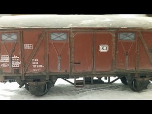 Altern mit Wasserfarben von G-Güterwagen