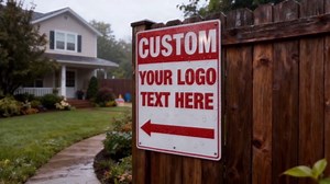 Custom Metal Sign, Personalized Outdoor Signs, Multiple Sizes (10x7 to 36x30) & Colors, Reflective Option, Rust Free .040 Aluminum, UV Protected, Durable, Weatherproof