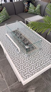 11 reactions | Save a HUGE £1950 on our Capri garden range!  Small light grey Corner Sofa & White Firepit Coffee Table now only £2499!  Get your hands on this amazing introductory offer at our Ayr showroom while stocks last!  #TheDesignerRooms #Summer2024 #Garden #GardenFurniture #Capri #FirePit | The Designer Rooms | Facebook