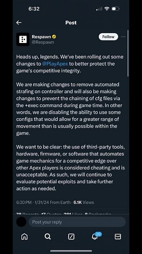 #apexlegends #nerf #neostrafe #strafe #controller #bann #cfg #autoexec #kmjs