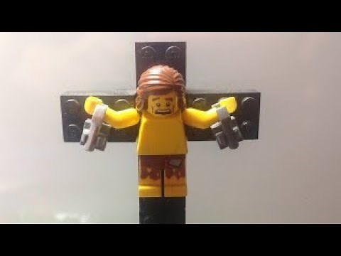 LEGO Jesus on the Cross