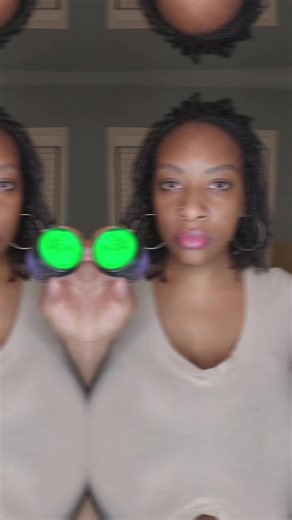 Glowing Green! Temporary Hair Color from Mysteek Naturals #blackownedbusiness #buyblack #haircolor #hairpaint #temporaryhaircolor #productreview #businesstiktok #mysteeknaturals #greenhair #greenlocks #greenlocs | Mysteek Naturals