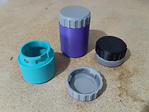 STL Magnetic Twist Lock Containers – 3D Printable Support-free Storage Boxes With Secure Magnet Closure in 4 Sizes - Etsy