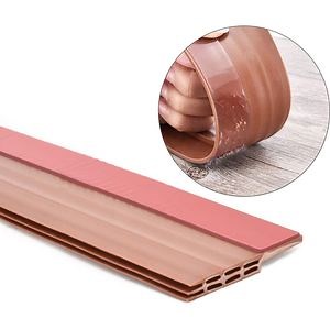 [Hot Item] Door Sweep with Strong Adhesive Silica Gel Door Bottom Seal Door Draft Used Stopper
