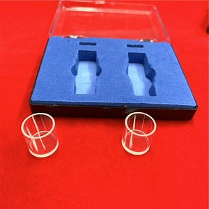 [Hot Item] Tall Form Polishing Customize Cylindrical Optical Clear Quartz Glass Cuvette Cell