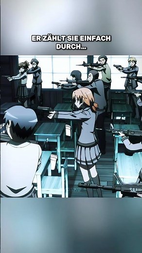 The class shoots their teacher… #anime #shorts