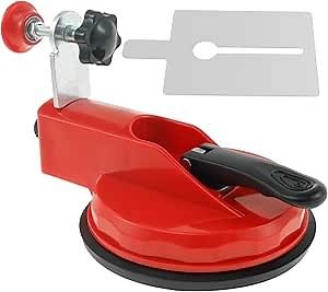 Tile Leveling System, Reusable Wall Tile Leveler, Tile Corner Leveler, Suction Cup Large Plate Corner Fixed Marble Leveling Splicer, Ceramic Tile Tightening Tools for Wall Tile Installation