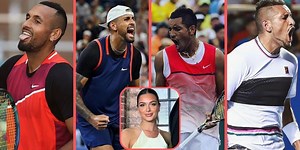 Nick Kyrgios’ girlfriend Costeen Hatzi picks her favorite among his stylish tennis looks over the last decade