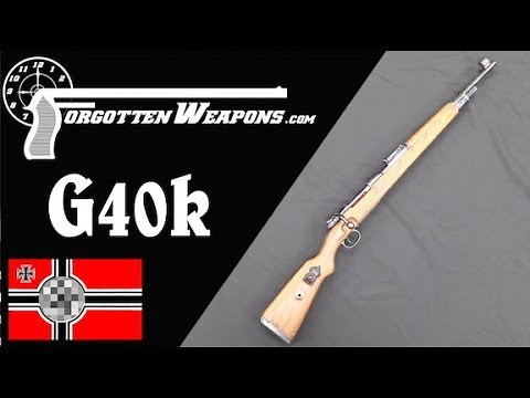 The G40k: A German Experimental Mauser Carbine